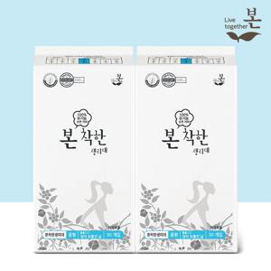 착한 유기농 생리대 중형 30P, 2팩