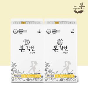 착한 유기농 생리대 소형 28P, 2팩