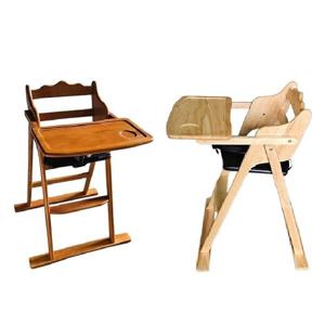 유아용 식탁 의자 -방석- 접이식 원목 목재 친환경 베이비 아기 아가 무해 주방 식당 카페
