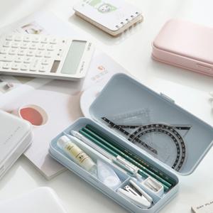 필통 고등학생 대학생 펜파우치 플라스틱 문구류 심플