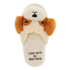 바스락 삑삑 봉제 슬리퍼(비글)