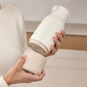 해님 배터리 분리형 가열 휴대용 분유포트+고속충전기세트