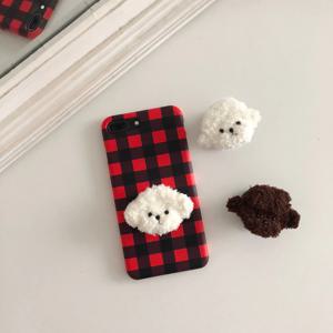 뜨개 강아지 휴대폰 악세사리 스마트톡 (일반/자석)