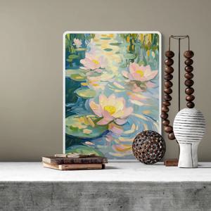 폴딩 액자테이블 소형 사이드 소파 침대 이동식 접이식 테이블 연꽃1 대(48x72)