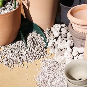 원예용 화분돌 퓨미스 폴라이트 친환경 조경자재 5size