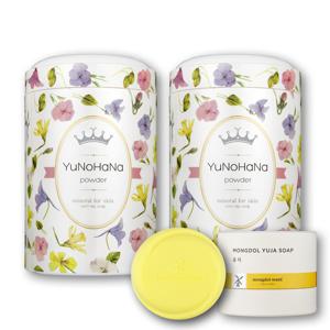 유노하나 파우더 입욕제 800g x 2개 + 선택구성 세트