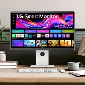 LG 스윙 32U880SAW  U8s 스마트 터치스크린 화이트 모니터
