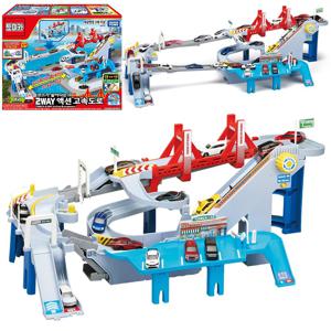 토미카 월드 2WAY 액션 고속도로 미니카 트랙 장난감