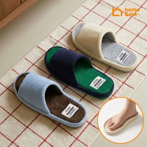 1+1 mood 메모리폼 테리 사계절 룸슈즈 층간소음 방지 슬리퍼 거실화 실내화 2size