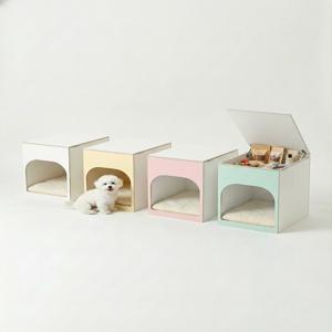 엔던디자인 숨하우스 튼튼한 예쁜 강아지집 소형견 중형견 실내 하우스
