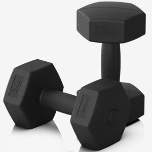 블랙육각 덤벨 아령 3kg 2개 아령세트 웨이트 운동