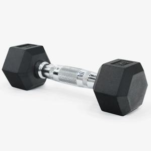 고무육각 덤벨 아령 1kg 1개 클럽 고무아령 웨이트