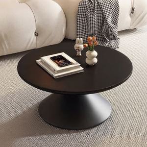 갤러리형거실무드 원형디자인 견고한스틸프레임 소파테이블(700 2색)