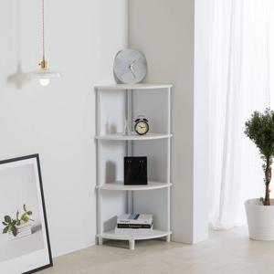 까뮤 코너장 4단 진열장 공간수납장