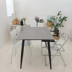 12T 포세린 통세라믹 4인용 식탁 1400-2color