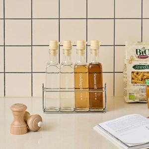 깔끔 원터치 오일병 250ml 4p 랙 세트