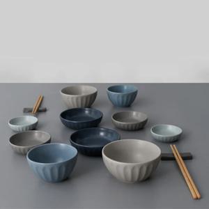 엠버드 신혼부부 2인 톤다운 그릇 세트 14p