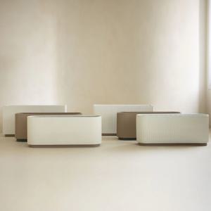 몰딩 라운드 철제 플랜터 플랜트박스 인테리어 카페 오피스 거실 테라스