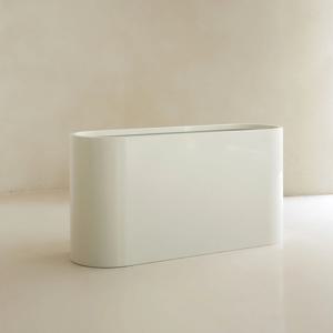 라운드 철제 플랜터 플랜트박스 인테리어 카페 오피스 거실 테라스