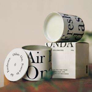 힐링 고체 탈취제 330g 디퓨저 방향제 옷장 실내 화장실 우롱차향 2개