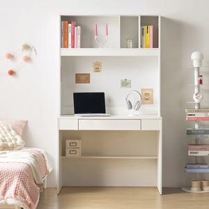 E0자재 HM2214 횸 오픈 책장 서랍 책상세트1000-DVX