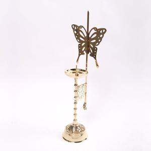 방짜유기 나비 촛대