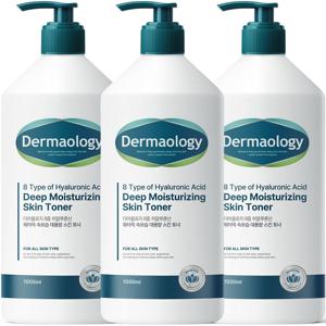 병풀입수 20% 1+1+1 더마올로지 8중 히알루론산 대용량 수분 토너 1L 스킨 토너