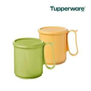 점보 머그 세트 (2) 노랑연두