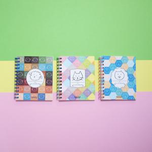 허쉬드브라운 모눈모눈 미니링노트