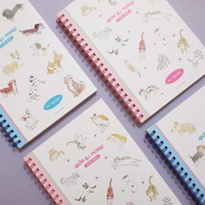 허쉬드브라운 B6동동 플랜다이어리(6개월) - 만년형