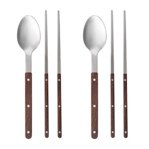 헤리티지 예쁜 2인 수저세트