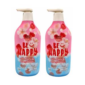 해피바스 스마일 체리 베리 바디워시 900gx2개 릴렉싱 달콤한향 플로럴 바디클렌저