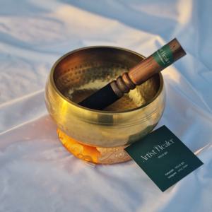 네팔 싱잉볼 명상종 요가종 핸드메이드 차크라 씽잉볼 15cm세트