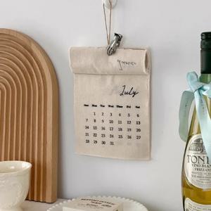 2026 감성 패브릭 캘린더 달력