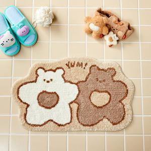 포슬포슬 버터곰 발매트 아이보리