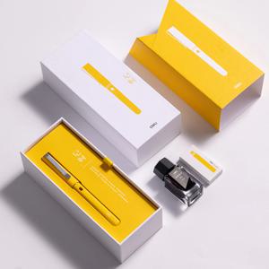 델리 타이밍 만년필 세트 EF촉 스프링 옐로우