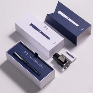 델리 타이밍 만년필 세트 EF촉 윈터 네이비