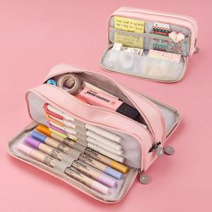 3단 대용량 필통 수납력 좋은 파우치 새학기 입학 고학년 선물 (7colors)