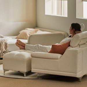 [리퍼]블루아 아쿠아텍스 무빙헤드 패브릭 2인 3인 소파