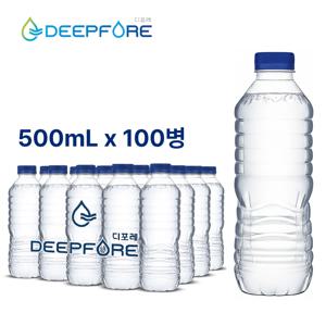 디포레 무라벨 생수 500mL x 100병