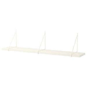 베리스훌트+페르스훌트 벽선반 화이트 화이트 120x20cm