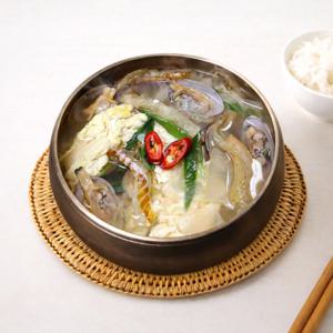 40년 전통 레시피 바지락황태국 (1kg x 1팩)