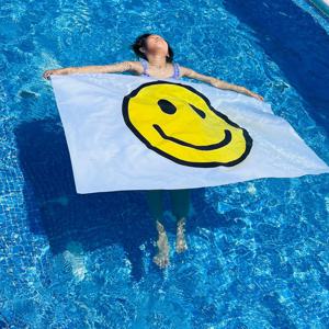 스마일 비치타올 대형타월 수영장타올 1장