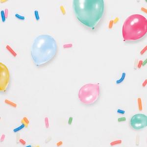 단체 행사 파티 소품 현수막 풍선 디자인 250x180cm