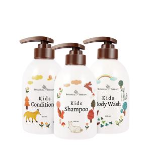키즈 클렌징3종(바디워시450ml+샴푸450ml+컨디셔너450ml)