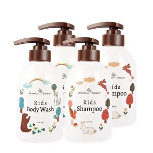 키즈 클렌징 더블세트(바디워시450mlx2개+샴푸450mlx2개)