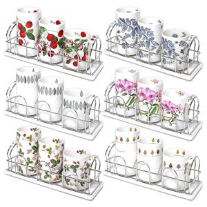 BSF 백산도자기 3단 수저통 수저꽂이 사각 물받침대 투명뚜껑 포함 (6종 1선택)