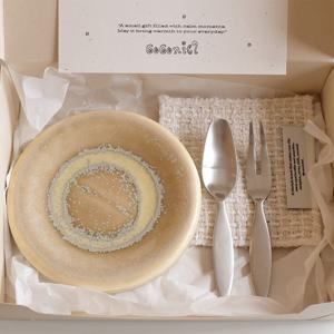 디저트 선물세트 집들이선물 티스푼 티포크 티코스터 홈카페