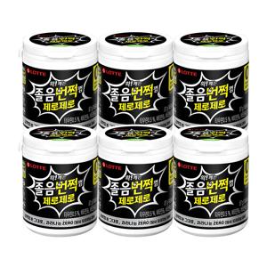 졸음번쩍껌 제로제로 87g x6개