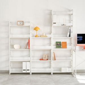 올화이트 파티션 서재 오피스 거실 책장 선반 4단